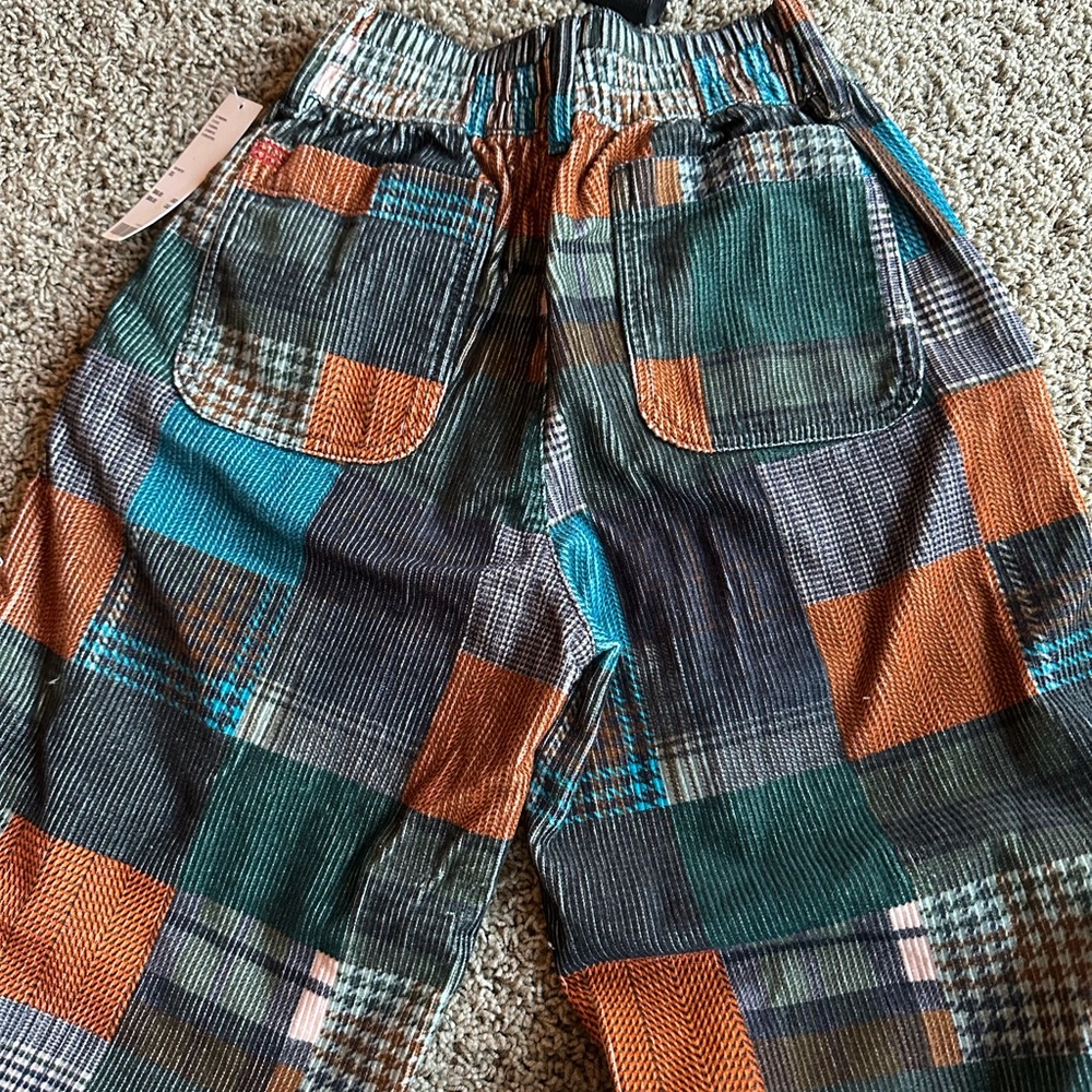 Colorful Patchwork Pants